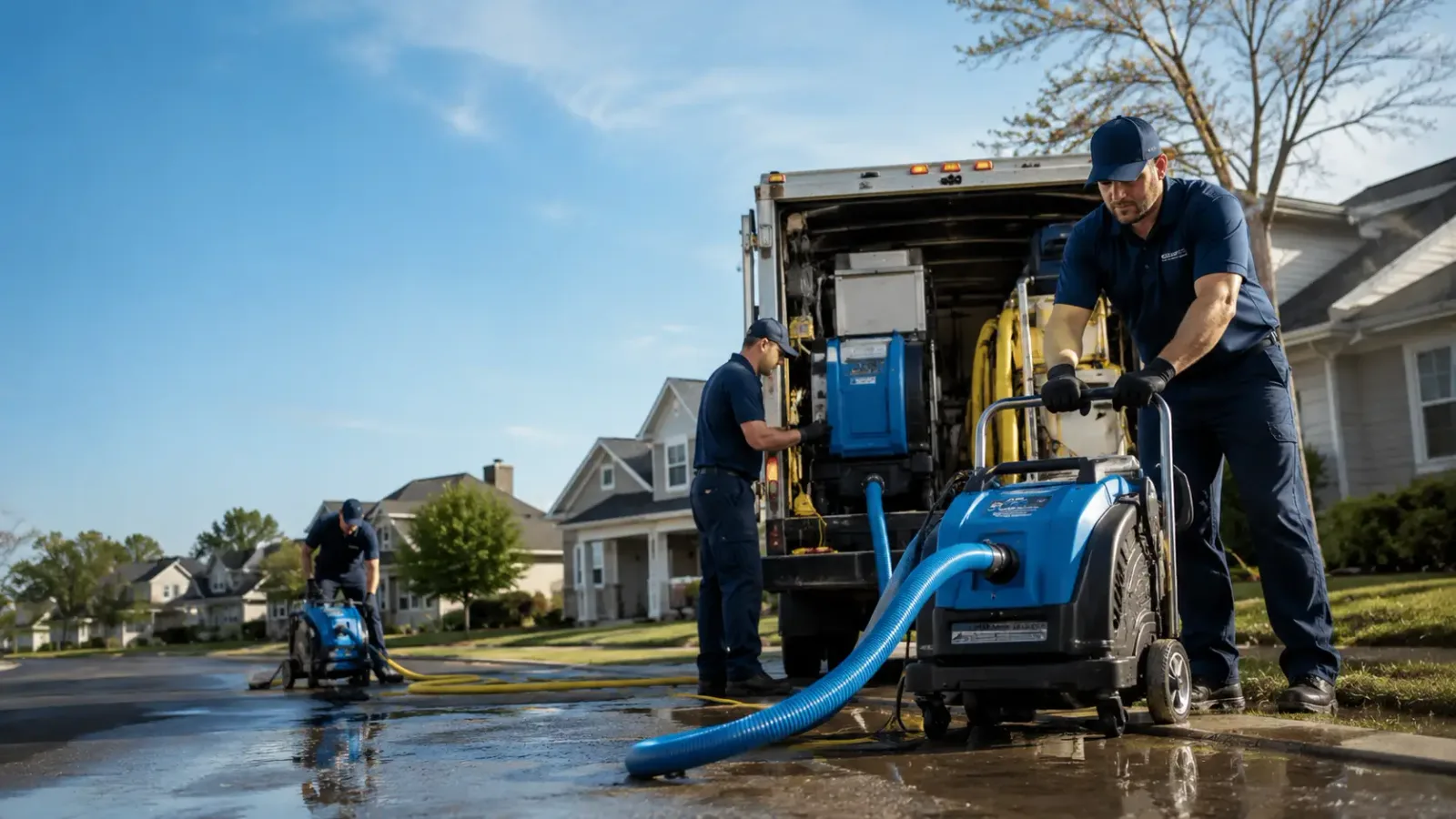 Flood Damage Cleanup in Lamont, OK